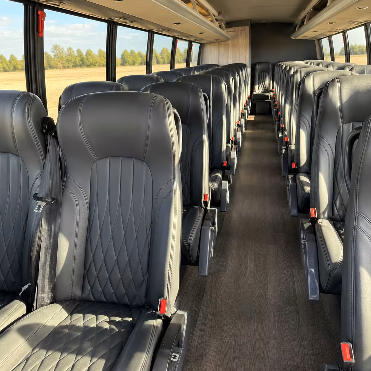 bridal party minibus rentals in tracy for your wedding day