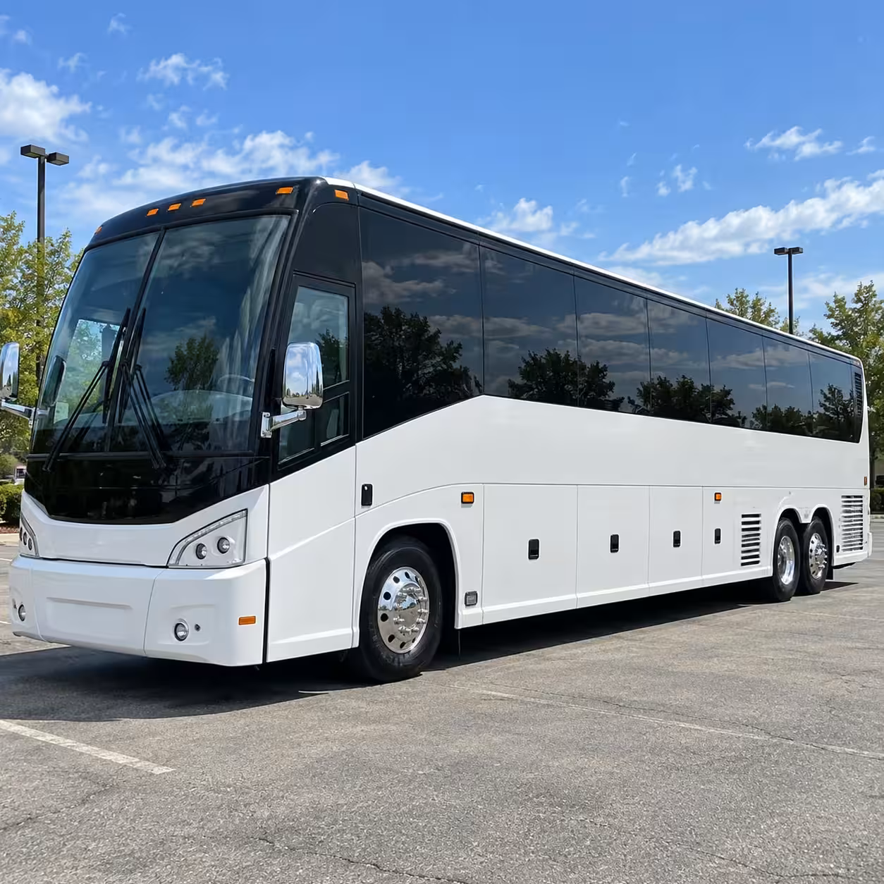 charter buses for large tracy prom groups heading out together