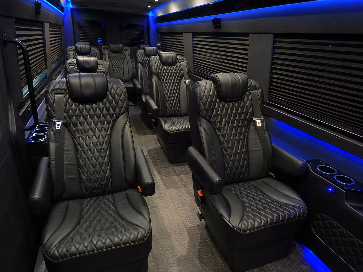 sprinter van with driver interior