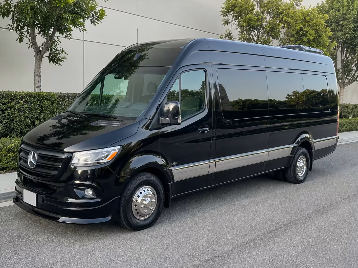 sprinter van with driver