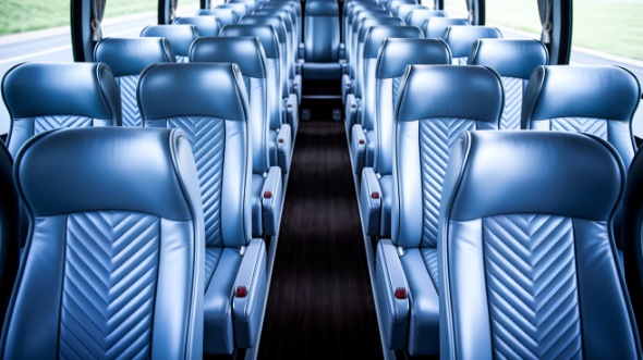 50 passenger charter bus interior stockton