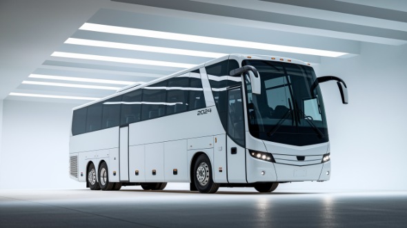 54 passenger charter bus stockton