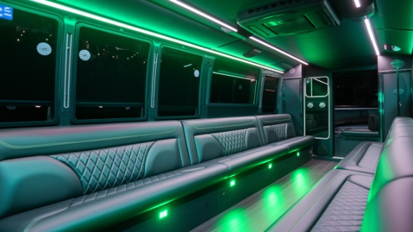 party bus rental interior antioch