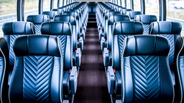 tracy 54 passenger charter bus rental