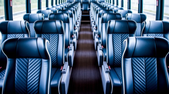 tracy 55 passenger charter bus rental